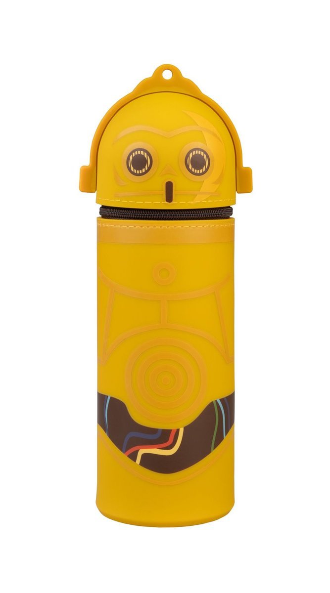 Piórnik szkolny Star Wars Gwiezdne Wojny C-3PO tuba na przybory dla chłopca
