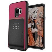 Etui i futerały do telefonów - GHOSTEK Etui Exec 2 do Samssung Galaxy S9 (kolor czerwony) (GH_GHOCAS921) - miniaturka - grafika 1