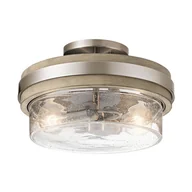 Lampy sufitowe - Grand Bank plafon IP44 KL-GRAND-BANK-SF Kichler - miniaturka - grafika 1