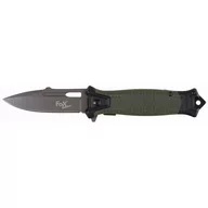 Noże - MFH Nóż składany Fox Outdoor Snake Olive (45551B) 45551B - miniaturka - grafika 1