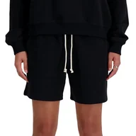 Spodnie sportowe damskie - Spodenki damskie New Balance WS41508BK - czarne - miniaturka - grafika 1