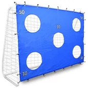 Piłka nożna - Bramka piłkarska OLSEN 240 cm z matą celowniczą - miniaturka - grafika 1