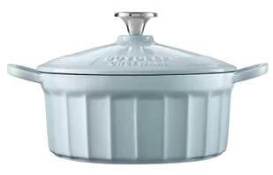 Garnek żeliwny Buydeem CP521 2,9 l Błękitny - Garnki - miniaturka - grafika 1