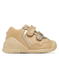 Buty dla dziewczynek - Sneakersy Biomecanics 251103 Beżowy - miniaturka - grafika 1
