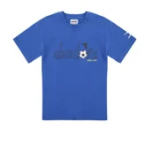 Koszulki dla dziewczynek - Koszulka chłopięca DIADORA JB.T-SHIRT SS DIADORA FC - miniaturka - grafika 1