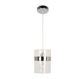 Candellux BRANDO LAMPA WISZĄCA 15 1X60W E27 CHROM TRANSPARENT - Lampy sufitowe - miniaturka - grafika 1