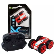 Zabawki zdalnie sterowane - Silverlit: Exost mini RC Flip Stunt Off Road zdalnie sterowany samochód kaskaderski - 1:34, czerwony - miniaturka - grafika 1