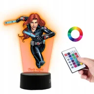 Lampy pozostałe - Lampka Na Biurko UV Statuetka Led Czarna Wdowa - miniaturka - grafika 1