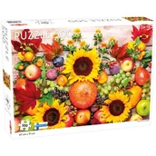 Puzzle - Puzzle 500 Fruit and Flower Lovers Special - miniaturka - grafika 1