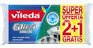 Vileda Glitzi cristal 2+1 zmywak 139924 - Inne artykuły do sprzątania - miniaturka - grafika 5