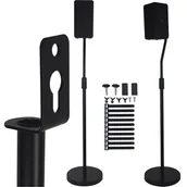 Głośniki - stojaki i akcesoria - MOZOS MSS5-SET v2 STATYWY STOJAKI POD GŁOŚNIKI 2 SZT - miniaturka - grafika 1