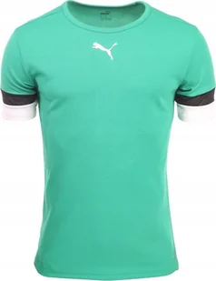 Puma Koszulka męska Puma teamRISE Jersey zielona 704932 05 M - Koszulki męskie - miniaturka - grafika 1