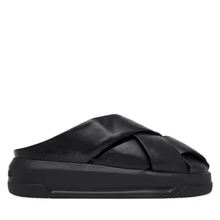 Sneakersy LOVE MOSCHINO JA15555G0MIE0000 Czarny - Sneakersy damskie - miniaturka - grafika 1