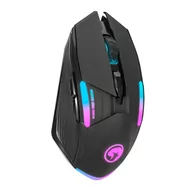 Myszki - Marvo Mysz M291, 6400DPI, optyczna, 6kl., przewodowa USB, czarna, do gry, podświetlona - miniaturka - grafika 1