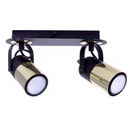Lampy sufitowe - Milagro Lampa sufitowa Wilson 2 Czarny MLP4851 - MLP4851 - miniaturka - grafika 1