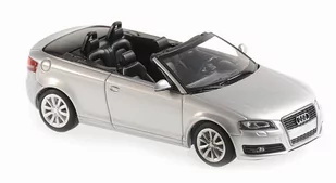 Minichamps Audi A3 Cabriolet 2007 Silver Metal 1:43 940017130 - Samochody i pojazdy dla dzieci - miniaturka - grafika 1