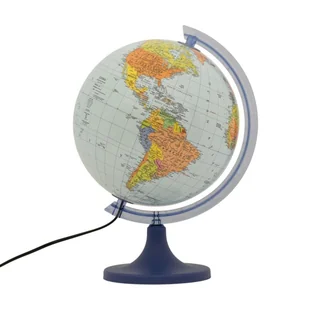 Globus polityczny podświetlany 25cm w.czeska - Globusy - miniaturka - grafika 1