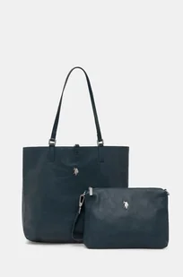 U.S. Polo Assn. torebka dwustronna Rogersville kolor turkusowy BIURR8506WVP - Torebki damskie - miniaturka - grafika 1