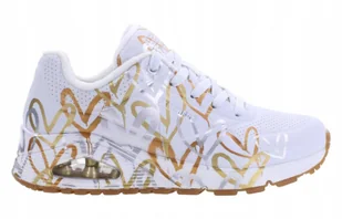 Buty Skechers Uno-metallic Love 155523-WTGD - Buty sportowe damskie - miniaturka - grafika 1