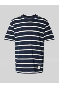 T-shirt z naszywką z logo model Alessandro - Pepe Jeans - Koszulki męskie - miniaturka - grafika 1