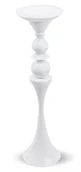Świeczniki - Świecznik Biały h:67 - miniaturka - grafika 1