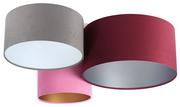 Lampy sufitowe - Kolorowy potrójny plafon welurowy - EXX64-Muria - Lumes - miniaturka - grafika 1