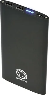 Manta MPB980B 8000 mAh Czarny - Powerbanki - miniaturka - grafika 2