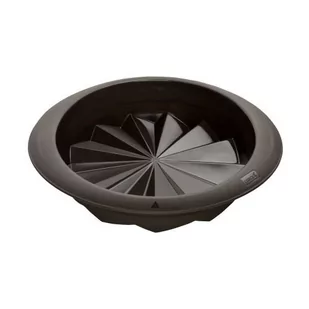 Lurch 85032 Flexi kształt Fancy Cake 24 cm, silikon, brązowy, 32 x 29 x 6,8 cm 85032 - Formy do ciast - miniaturka - grafika 1
