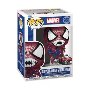 Funko Pop Marvel Spiderman Doppelganger #961 Metal - Exclusive Special Edition - Figurka Pop Marvel Fun59175 Wielokolorowy rozmiar Jeden FUN59175 - Figurki dla dzieci - miniaturka - grafika 2