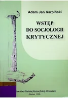 Psychologia - Wstęp do socjologii krytycznej - miniaturka - grafika 1