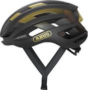 Kaski rowerowe - Abus AirBreaker Kask rowerowy, black gold S | 51-55cm 2021 Kaski szosowe 86829 - miniaturka - grafika 1