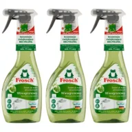 Środki do kuchni i łazienki - Frosch Środek do kabin prysznicowych winogronowy Zestaw 3 x 500 ml - miniaturka - grafika 1