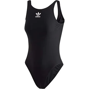 adidas damski kostium kąpielowy Trf czarny/biały 44 - Stroje kąpielowe - miniaturka - grafika 1