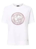 Koszulki i topy damskie - Joop - T-shirt damski, biały - miniaturka - grafika 1