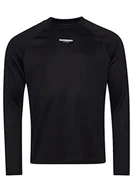Koszulki męskie - Superdry Train Mock Neck Top Koszulka męska, Czarny, S - miniaturka - grafika 1