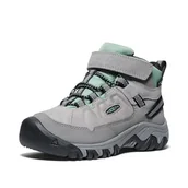 Buty dla chłopców - KEEN Targhee 4 Mid Waterproof dziecięce buty trekkingowe uniseks, Stop granitowy zielony, 32 EU - miniaturka - grafika 1