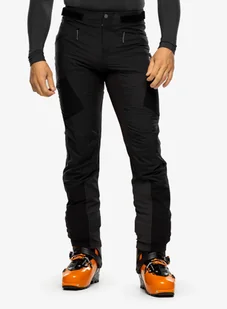 Spodnie na skitury Mammut Aenergy IN Hybrid Pants - black/vibrant orange - Spodnie narciarskie - miniaturka - grafika 1