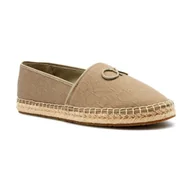 Espadryle damskie - Calvin Klein Espadryle | z dodatkiem skóry - miniaturka - grafika 1