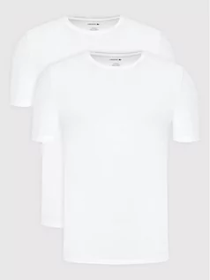 Koszulki męskie - Lacoste Komplet 2 t-shirtów TH3455 Biały Regular Fit - grafika 1