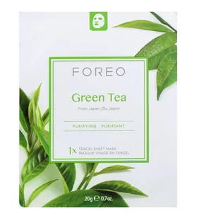 Foreo Farm To Face Sheet Mask Green Tea 1szt - Maseczki do twarzy - miniaturka - grafika 1