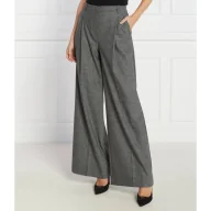 Spodnie damskie - Pinko Spodnie | Palazzo | z dodatkiem wełny - miniaturka - grafika 1