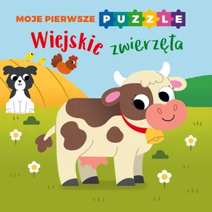 Moje pierwsze puzzle. Wiejskie zwierzęta - Książki edukacyjne - miniaturka - grafika 1