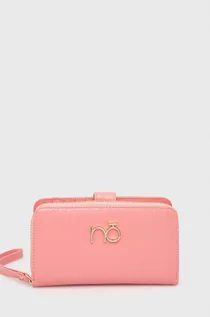 Portfele - Nobo portfel damski kolor różowy - grafika 1