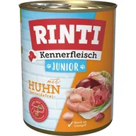 Mokra karma dla psów - RINTI Kennerfleisch Junior Kurczak 12x800 g - miniaturka - grafika 1