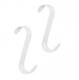 YokaHome Wieszak na grzejnik łazienkowy KALA 2 szt BIAŁY PG.KALA 2SO WHT - Wieszaki łazienkowe - miniaturka - grafika 1