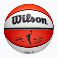 Koszykówka - Piłka do koszykówki Wilson WNBA Authentic Indoor Outdoor orange/white rozmiar 6 - miniaturka - grafika 1