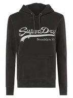 Bluzy damskie - Superdry - Damska bluza z kapturem, szary - miniaturka - grafika 1