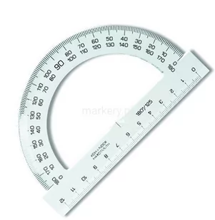 Koh-I-Noor Katomierz Plast 180 /12cm 074623800000 Pbh - Szkolne artykuły papiernicze - miniaturka - grafika 1