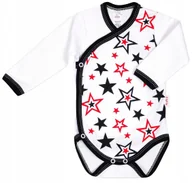 Body dla niemowląt - Body KOPERTOWE 100%Bawełna GWIAZDKI r 68 KLEKLE - miniaturka - grafika 1