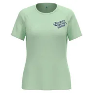 Koszulki sportowe damskie - Koszulka damska Odlo ESSENTIAL PRINT T-shirt crew neck s/s - miniaturka - grafika 1